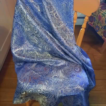 Photo of free Very shiny brocade fabric (Witton le Wear DL15) #1