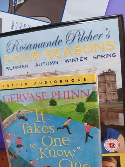 Photo of free Rosamunde Pilcher dvds Gervase Phinn cassette tape (Allington NG32) #1