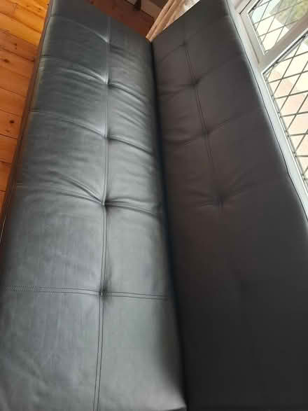 Photo of free Black sofa bed (Foxrock) #2