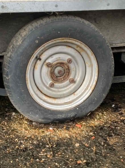 Photo of 155/70R/12c Trailer tyres x2 (Whitemans Green RH17) #1