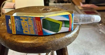 Photo of free Dish washing and soaping brush/sponge, never used or opened (Monks Hill CR2) #4