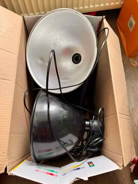 Photo of free 3 photography studio lights -no bulbs (Studley B80) #2