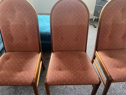 Photo of free Dining table and 3 chairs (Hempstalls ST5) #2