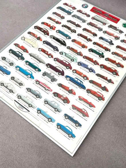 Photo of free Alfa Romeo poster in silver frame (Chichester PO19) #3