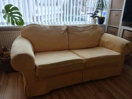 Photo of free Yellow Sofa 2.5 seater (North Anston, S25) #2