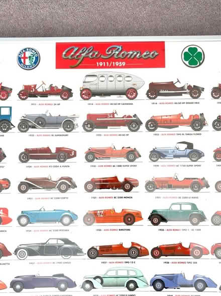 Photo of free Alfa Romeo poster in silver frame (Chichester PO19) #2