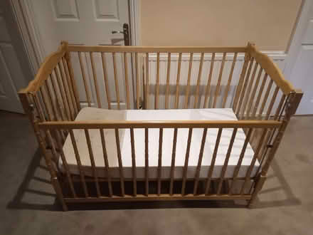 Photo of free Wooden Cot (Redhill RH1) #1
