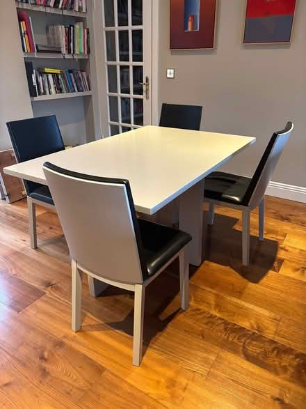 Photo of free Kitchen table and 6 chairs (Dublin 4) #1