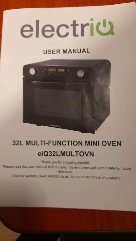 Photo of free ELECTRIQ worktop oven. (Greaves LA1) #1