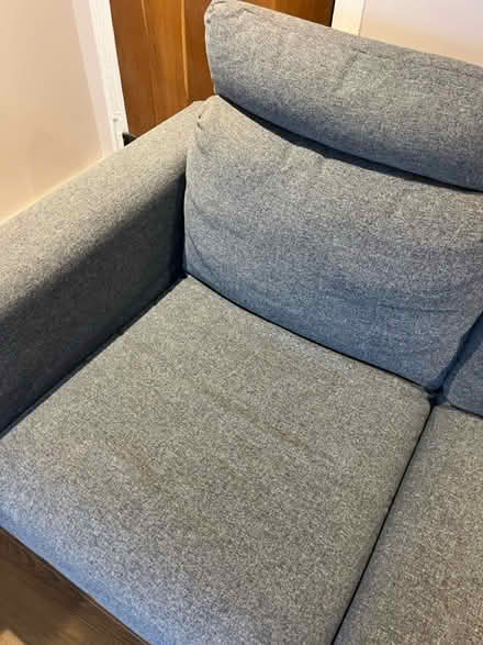 Photo of free Small Grey sofa (Walkern SG2) #4