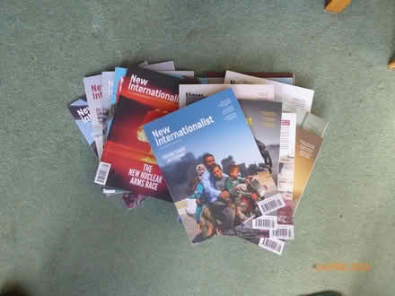 Photo of free New Internationalist magazines (Eastbourne BN21) #1