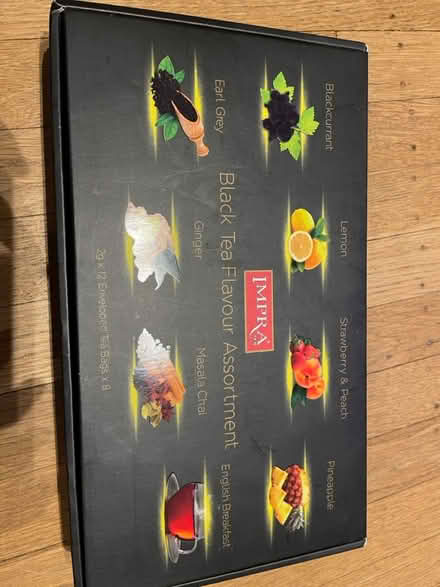 Photo of free Box of Assorted IMPRA Black Tea (Redwood City (south end)) #1