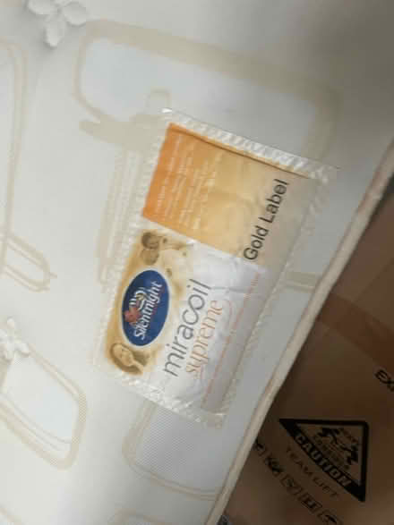 Photo of free King size mattress (Bedford) #2