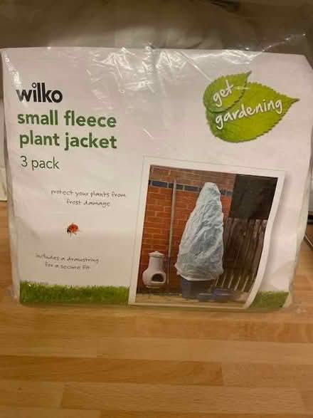 Photo of free 3 x small fleece plant jackets (Havant PO9) #1