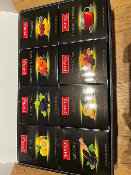 Photo of free Box of Assorted IMPRA Black Tea (Redwood City (south end)) #2