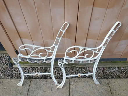 Photo of free Metal bench ends (Presteigne LD8) #2