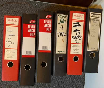 Photo of free 6 Lever Arch Files (Southsea PO5) #1