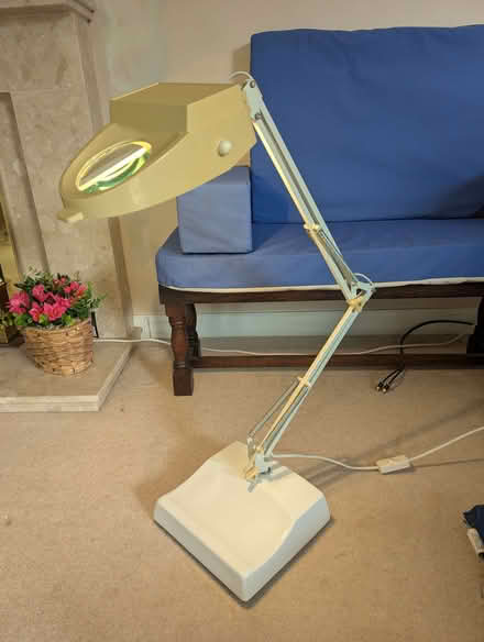 Photo of free Adjustable magnifying task light (Harlaxton NG32) #1