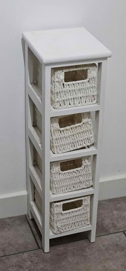 Photo of free Wooden Bathroom storage (Cranfield MK43) #1