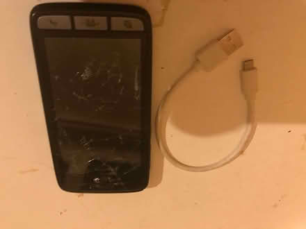 Photo of free Smartphone with broken screen (High Brooms TN4) #1