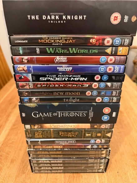 Photo of free Various sci-fi/fantasy DVDs (Lamorbey DA15) #1