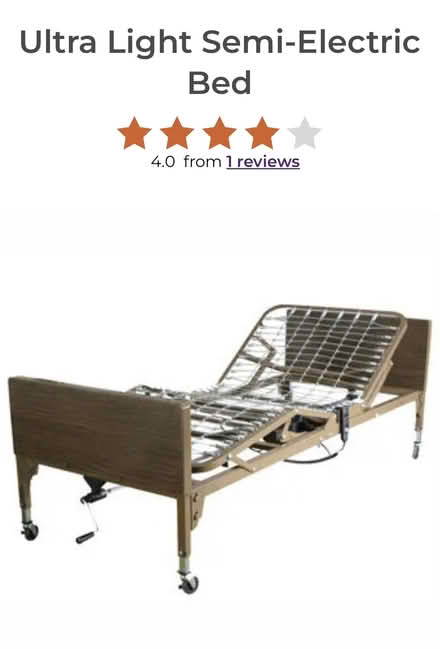 Photo of free Semi-electric adjustable bed (Milpitas) #2