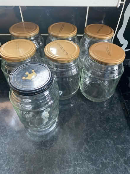 Photo of free glass Jars (Bowes Park N13) #1