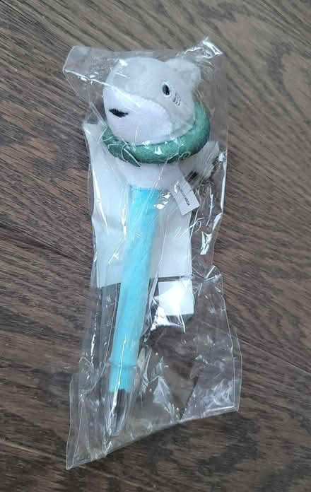 Photo of free Fuzzy shark plush pen (Ajax) #1