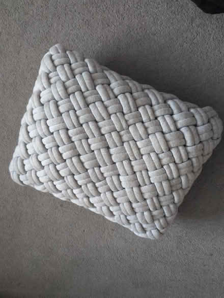 Photo of free Grey plated cushion (Springfield CM1) #1