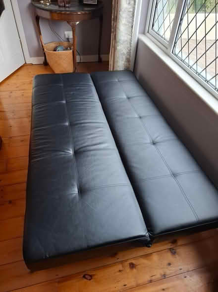 Photo of free Black sofa bed (Foxrock) #4