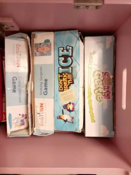 Photo of free Pink toy box and extras (Tudeley) #1