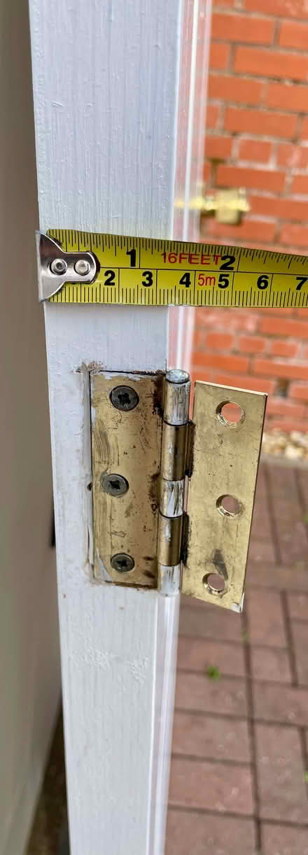 Photo of free White Panel bathroom door (Heswall CH60) #3