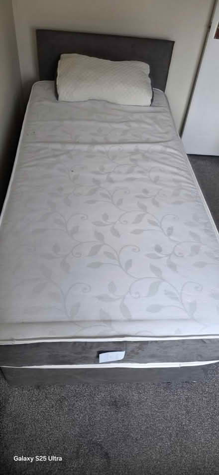 Photo of free Single divan bed & mattress (Allen Rd Bridgwater TA6) #2