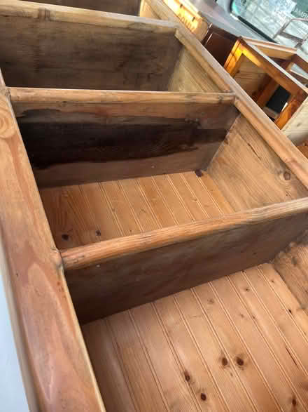 Photo of free Old pine bookcase (Bursledon SO31) #2