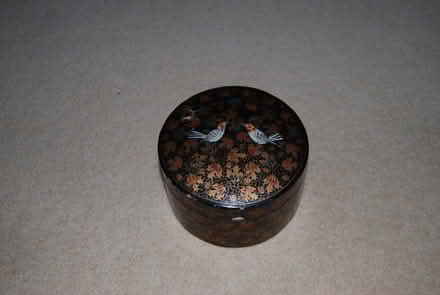 Photo of free Wooden Jewellery Box (circular) (Lee-on-the-Solent PO13) #1