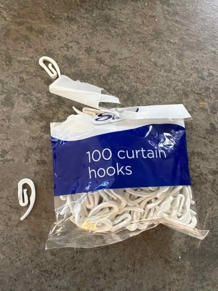 Photo of free Curtain hooks (Hitchin (South)) #1