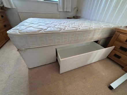 Photo of free Double divan bed (Spital CH63) #2