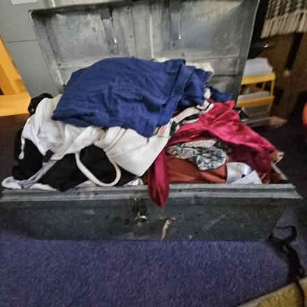 Photo of free Metal Suitcase full of clothes (Langley SL3) #2