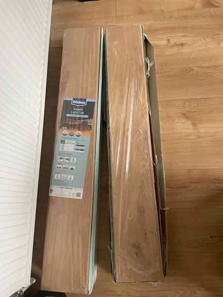 Photo of free Wickes Navelli Light Oak Laminate Flooring 15 full planks, 4 (Bernards Heath AL1) #2