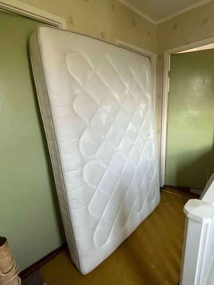 Photo of free Double sprung mattress (Colyford EX24) #1