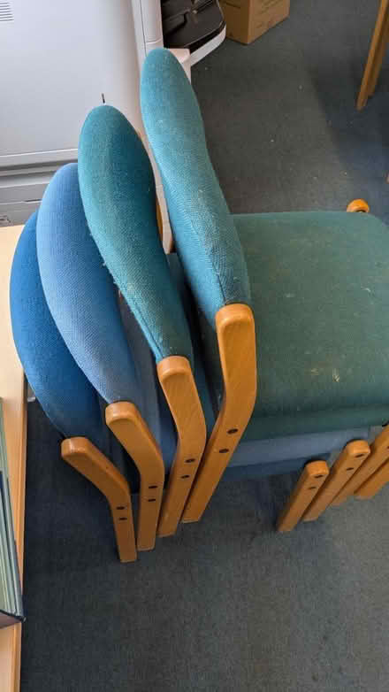 Photo of free Padded chairs x8 (Thatcham RG19) #2