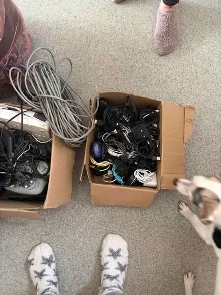 Photo of free Cables, chargers and bits (Basildon SS143P3 SS14) #1