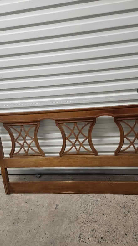 Photo of free Retro vintage headboard (Birchmount and Danforth) #1