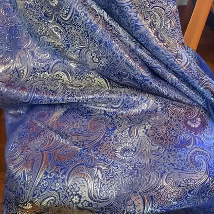 Photo of free Very shiny brocade fabric (Witton le Wear DL15) #2