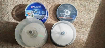 Photo of free Blank and rewritable CD, DVD and Bluray discs (Abington) #1