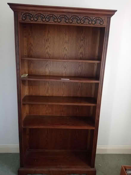 Photo of free Tall Wooden Bookcase (Petersfield) #1