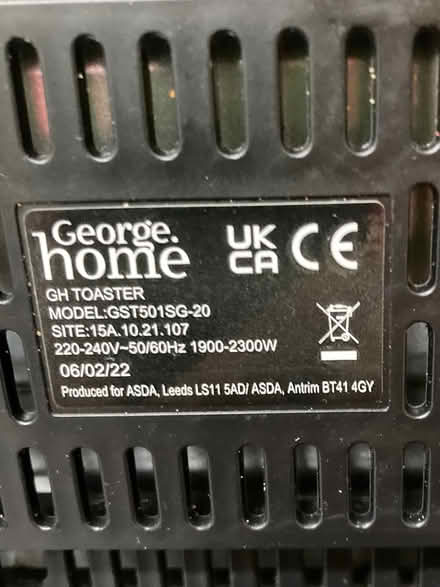 Photo of free 4 slice toaster (B71 West Bromwich) #2