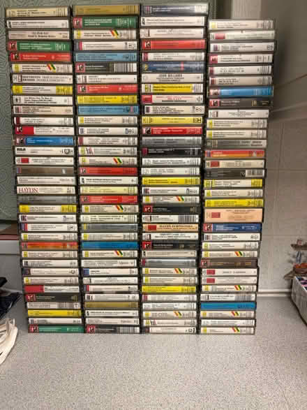 Photo of music cassettes or mini discs (BS10) #1