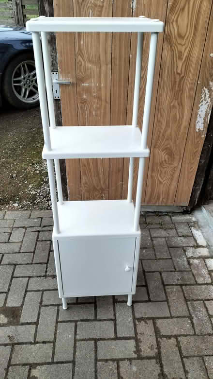 Photo of free White metal cabinet (Greystoke CA11) #1