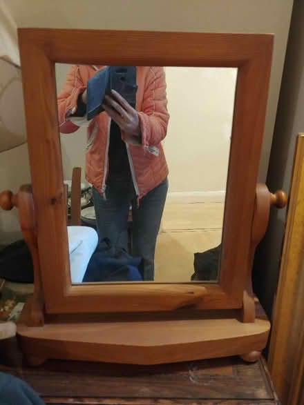 Photo of free Free standing dressing table mirror (Brook Green W14) #1